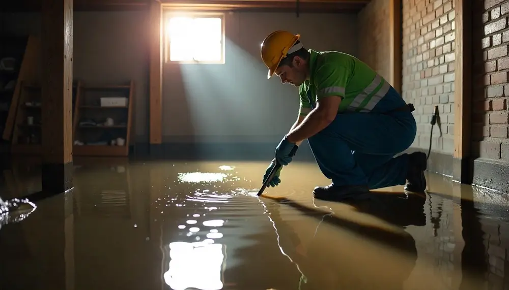 Professional water damage restoration services in Angola, LA